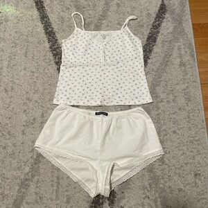 Brandy Melville coquette Pajama Set
